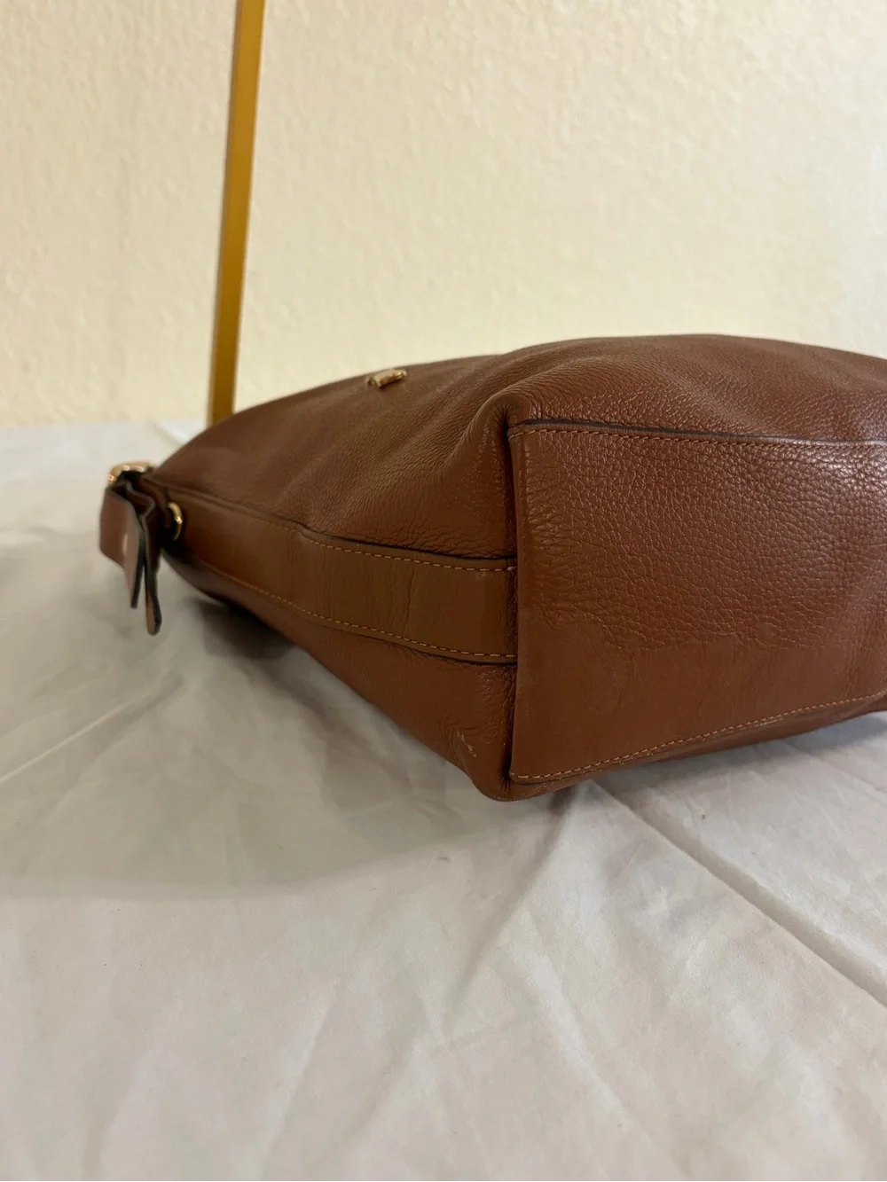 Coach C2818 Val Duffle Bag Gold/Redwood